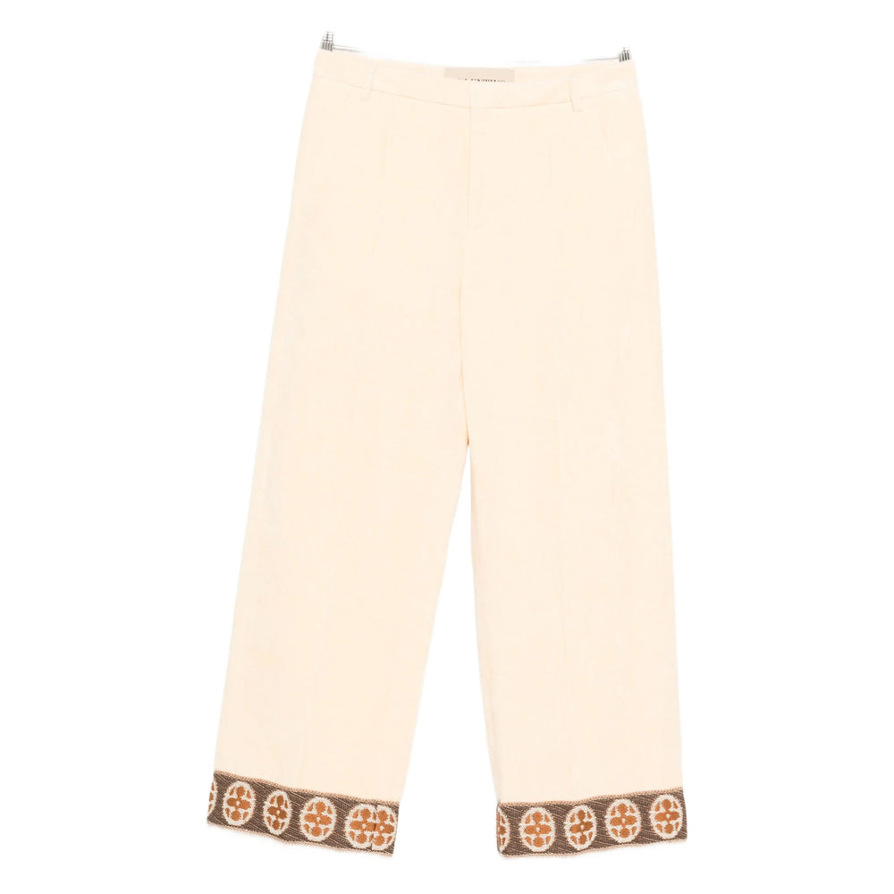 Valentino Pants - Neutral | Wanan Luxury