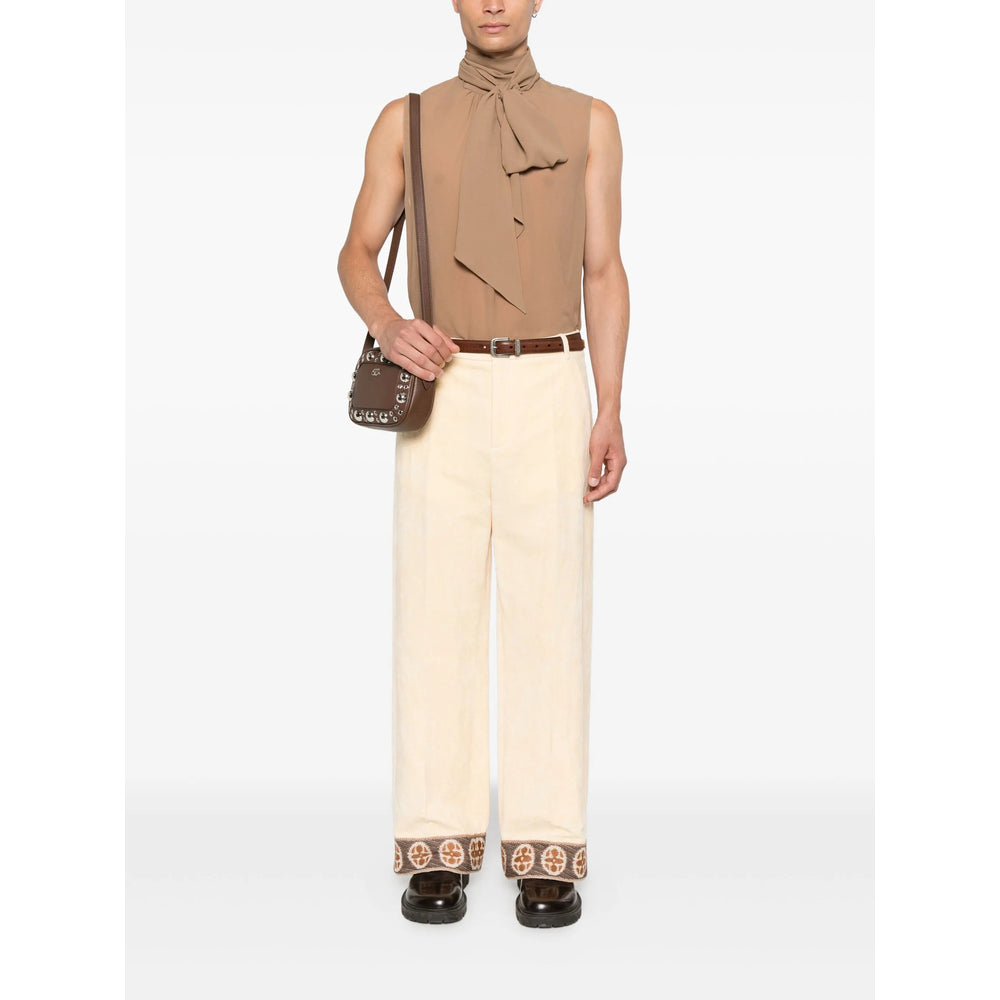 Valentino Pants - Neutral | Wanan Luxury