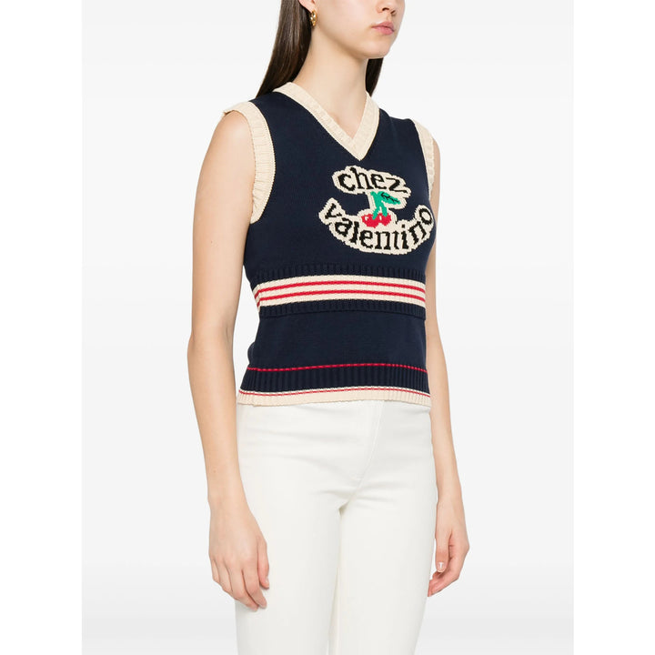 Valentino Tops - Blue, Neutral | Wanan Luxury
