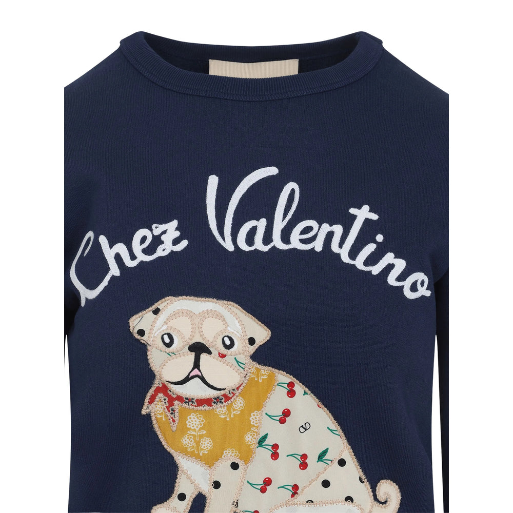 Valentino Sweatshirts - Blue | Wanan Luxury