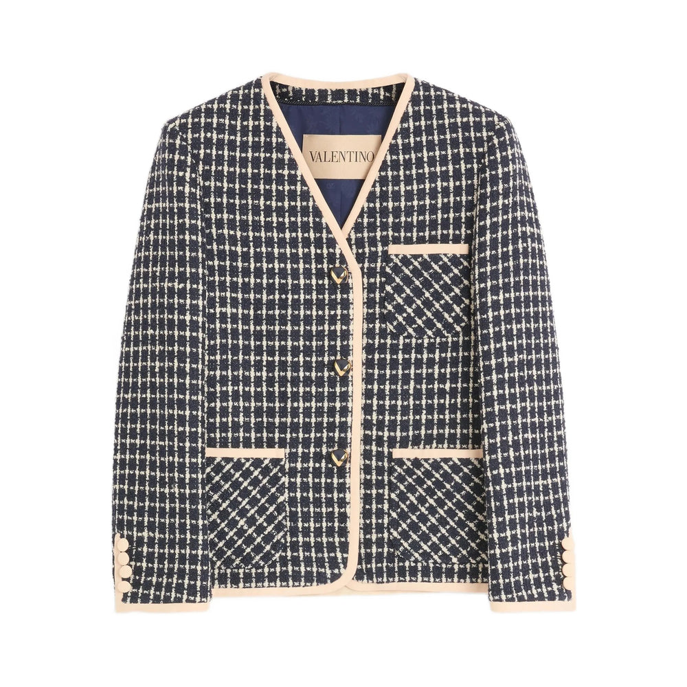Valentino Jackets - Blue | Wanan Luxury
