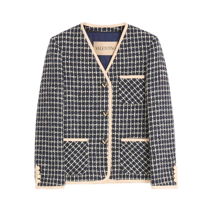 Valentino Jackets - Blue | Wanan Luxury
