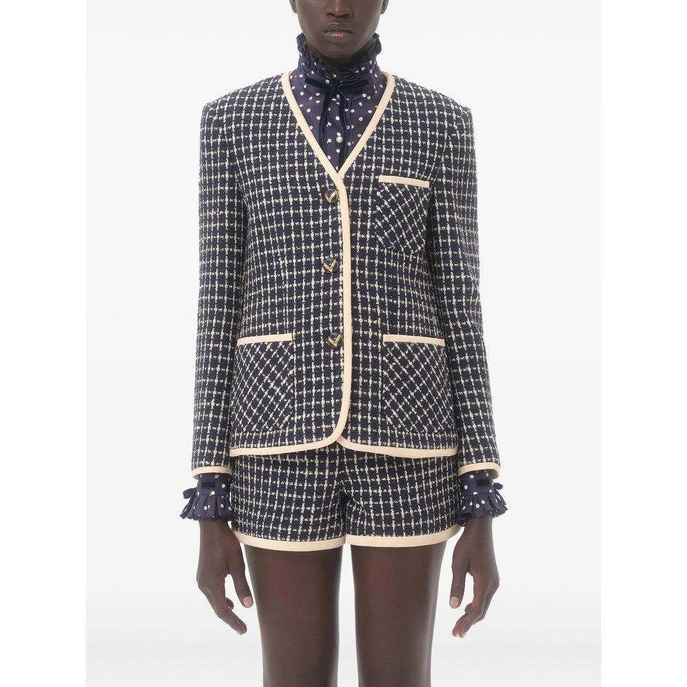 Valentino Jackets - Blue | Wanan Luxury