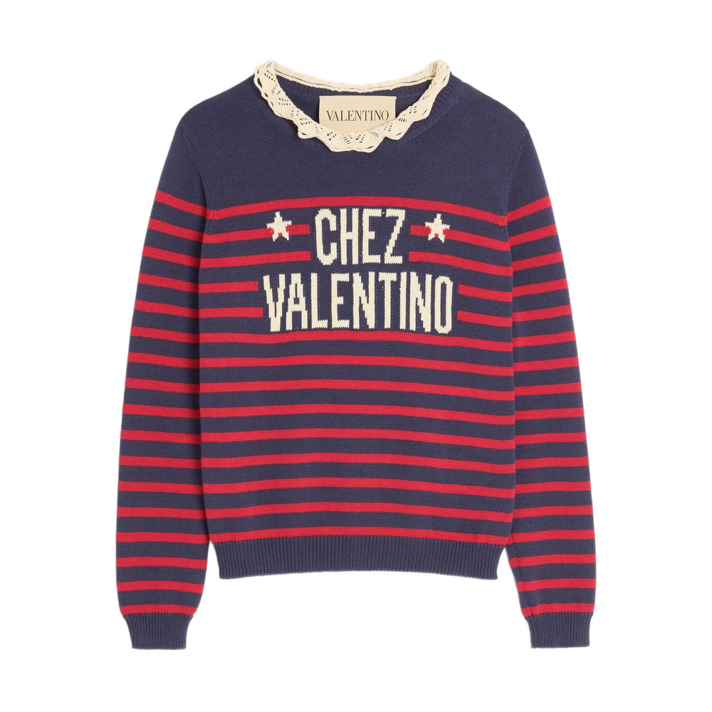 Valentino Sweaters - Blue, Red | Wanan Luxury