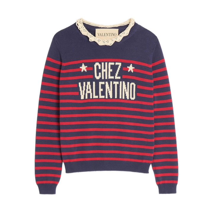 Valentino Sweaters - Blue, Red | Wanan Luxury