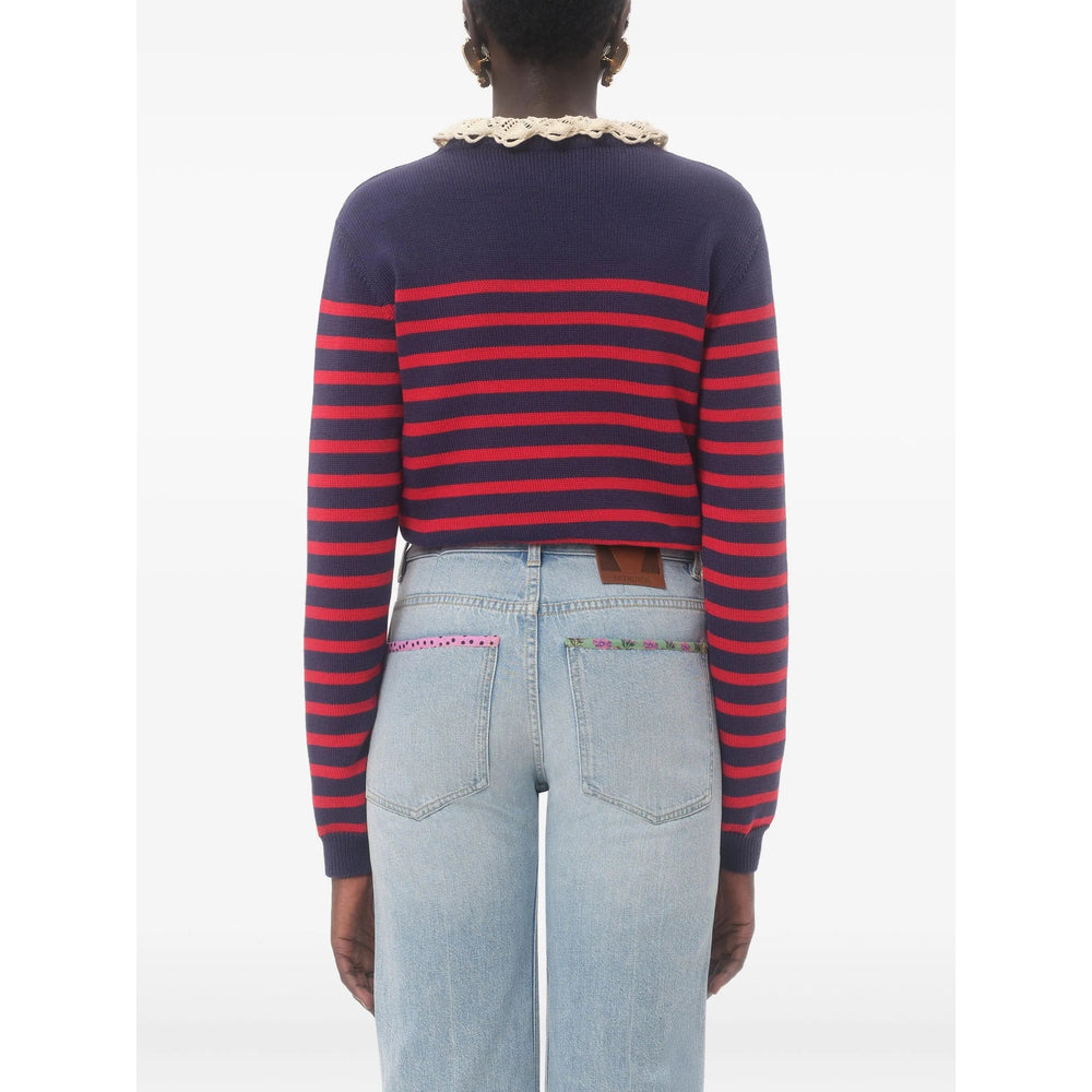 Valentino Sweaters - Blue, Red | Wanan Luxury
