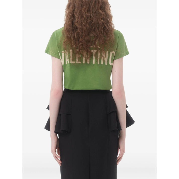 Valentino T Shirts - Green | Wanan Luxury
