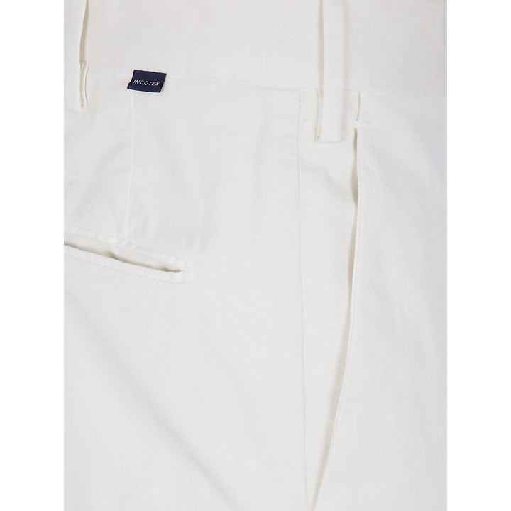 Incotex Pantaloni - Bianco | Wanan Luxury