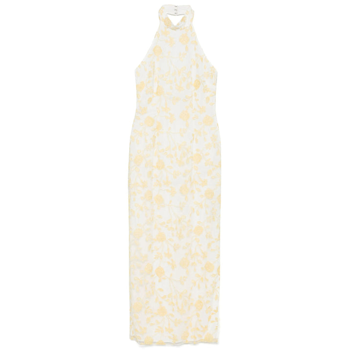 Rotate Birger Christensen Abiti - Bianco, Giallo | Wanan Luxury
