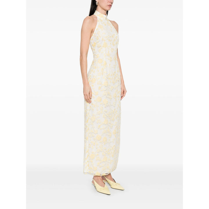 Rotate Birger Christensen Abiti - Bianco, Giallo | Wanan Luxury