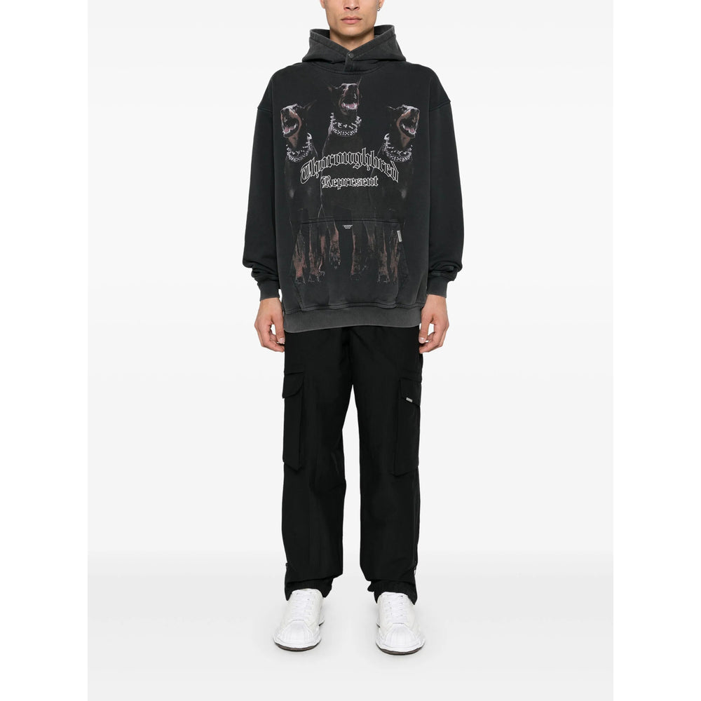 Represent Sweatshirts - Black | Wanan Luxury