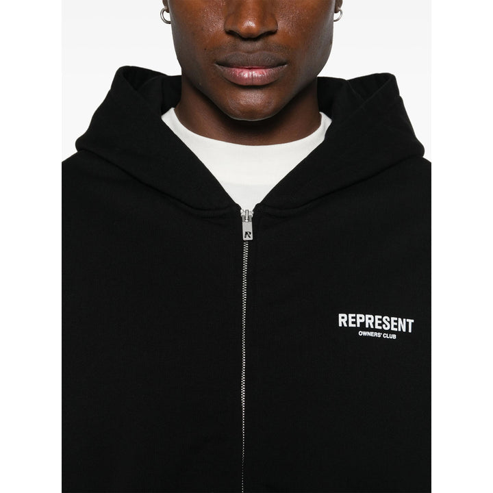 Represent Sweatshirts - Black | Wanan Luxury