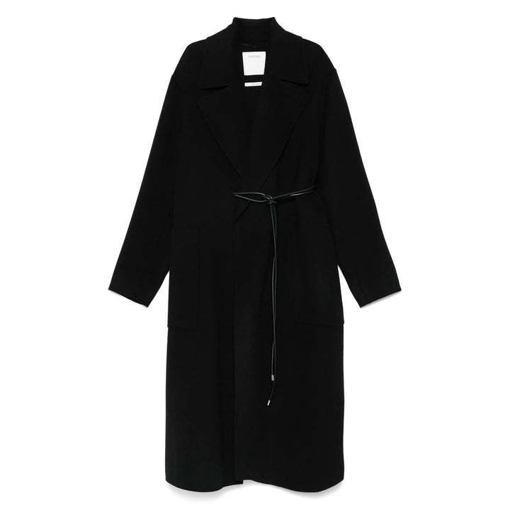 Sportmax Coats - Black | Wanan Luxury