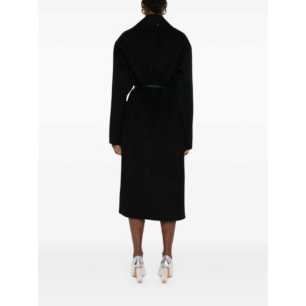 Sportmax Coats - Black | Wanan Luxury