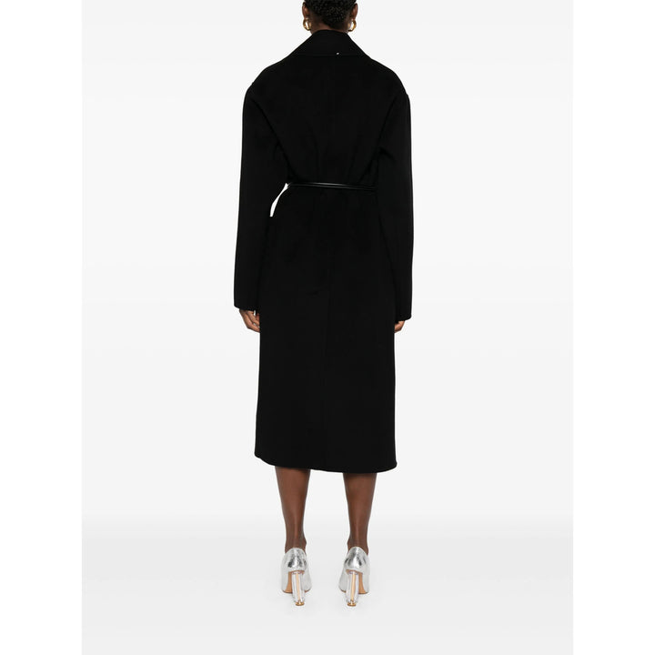 Sportmax Coats - Black | Wanan Luxury