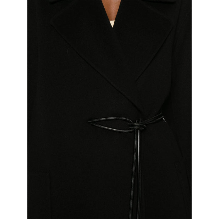 Sportmax Coats - Black | Wanan Luxury
