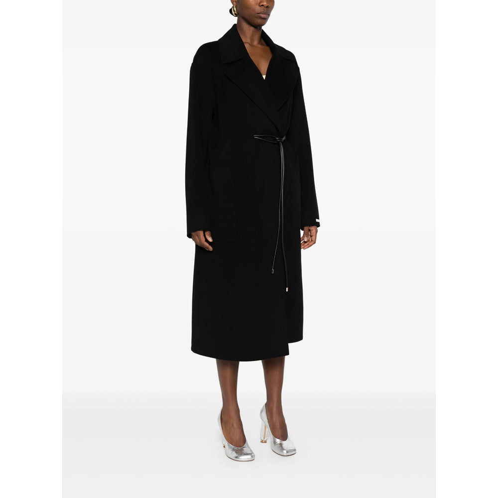 Sportmax Coats - Black | Wanan Luxury