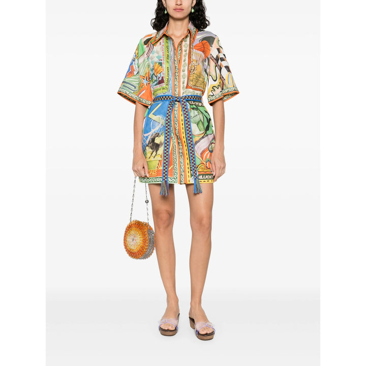 Alemais Suits & Dresses - Blue, Orange | Wanan Luxury
