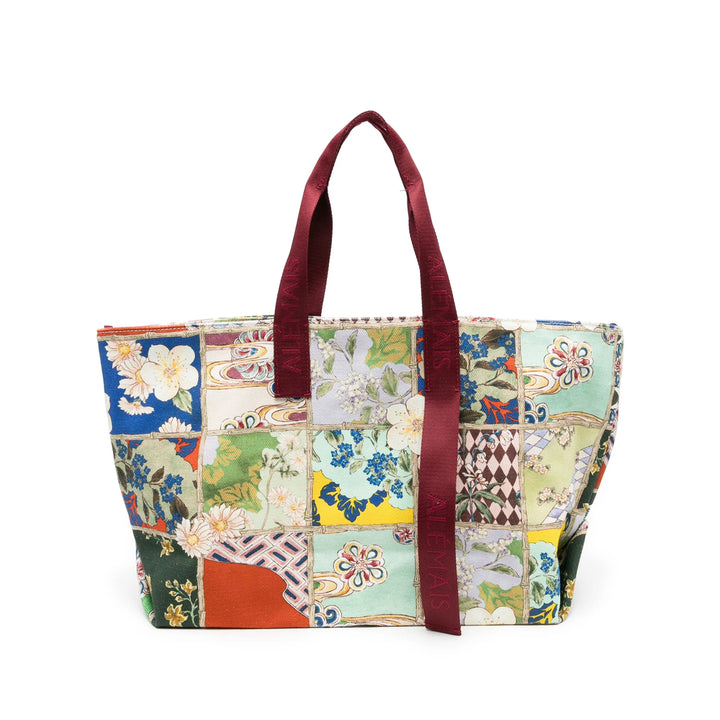 Alemais Tote Bags - Green | Wanan Luxury