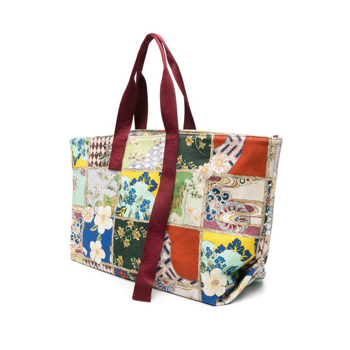 Alemais Tote Bags - Green | Wanan Luxury