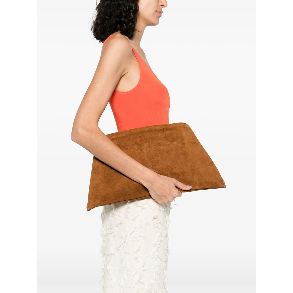 Staud Clutch Bags - Brown | Wanan Luxury