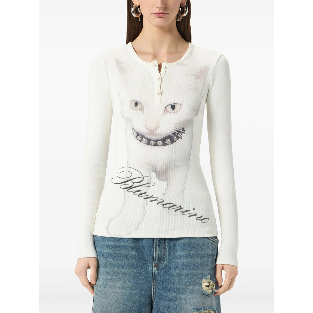 Blumarine T Shirts - White | Wanan Luxury
