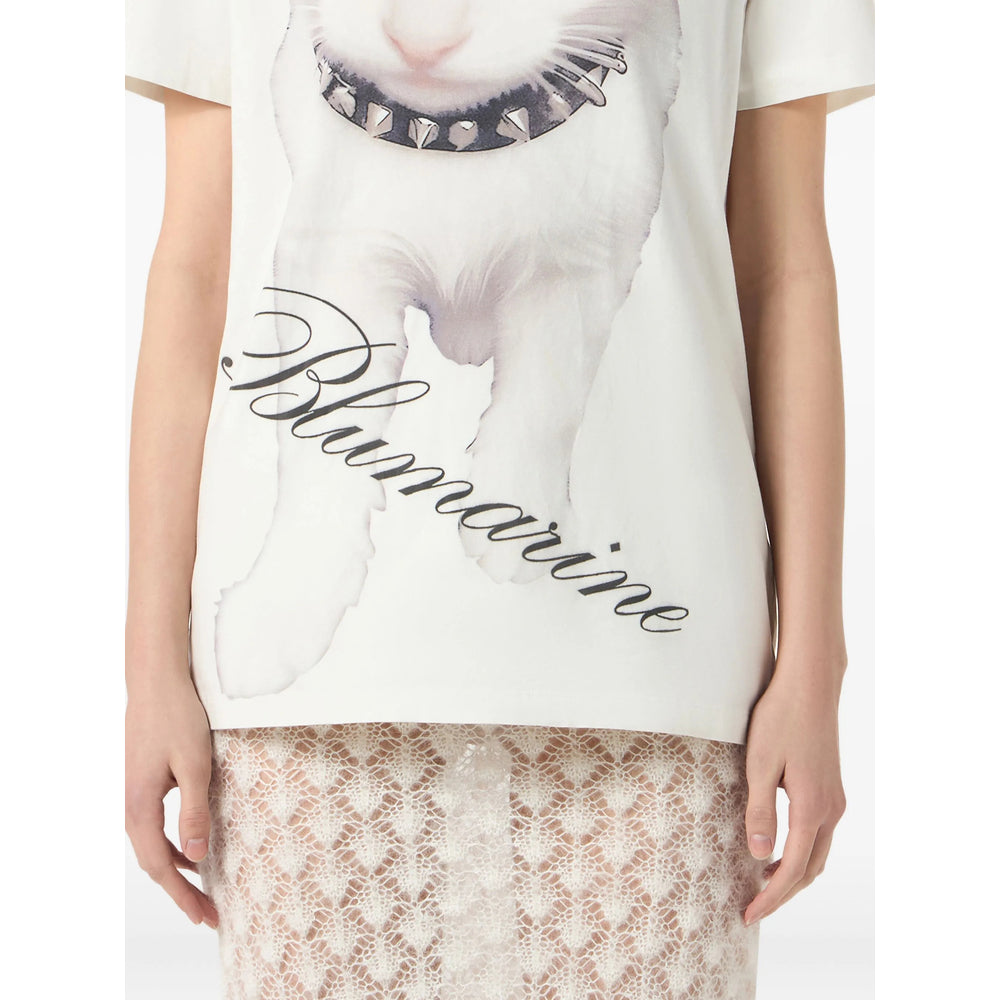 Blumarine T Shirts - White | Wanan Luxury