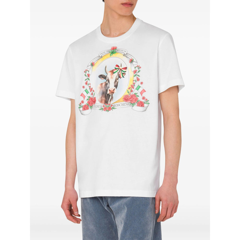Moschino T Shirts - White | Wanan Luxury