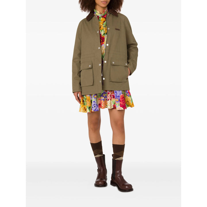 Moschino Coats - Green | Wanan Luxury