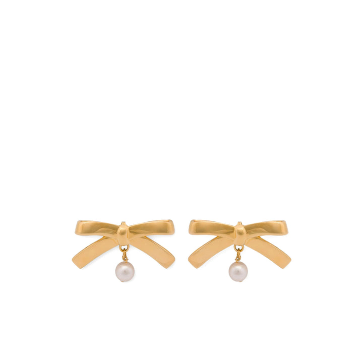 Moschino Earrings - Gold | Wanan Luxury