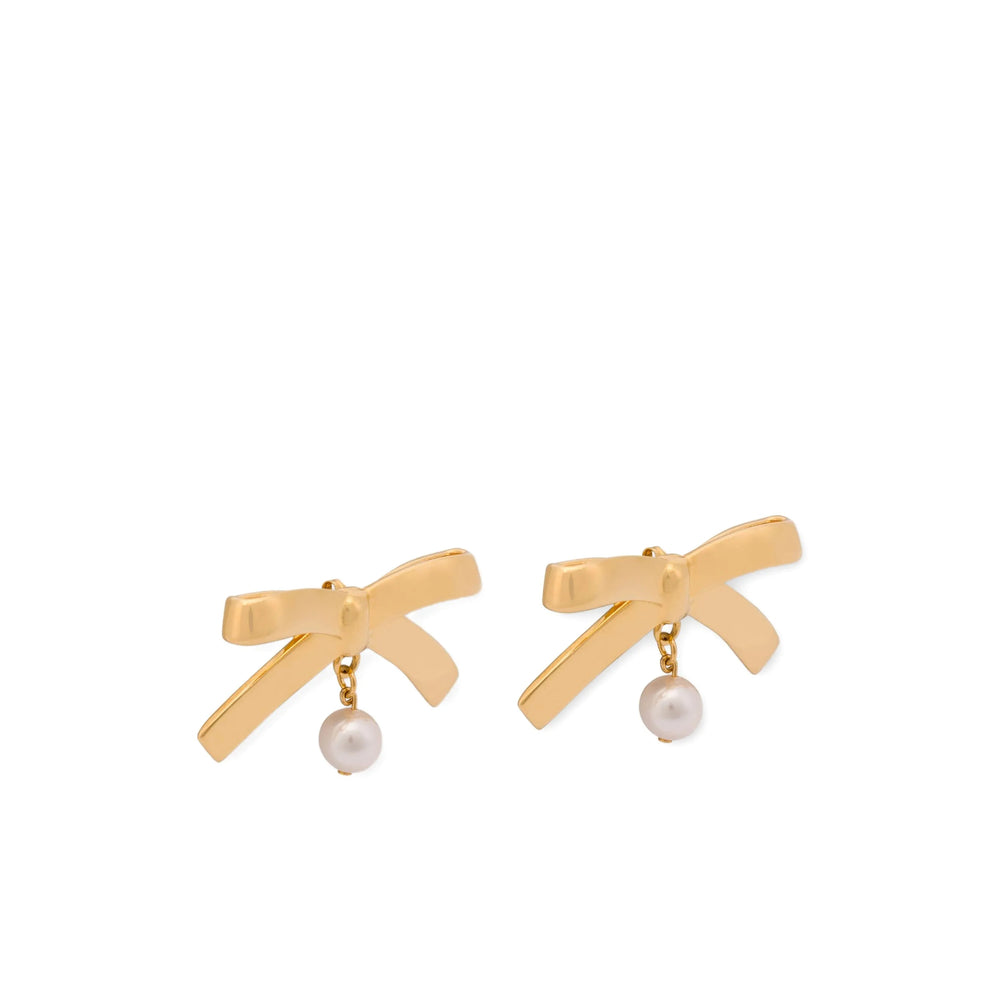 Moschino Earrings - Gold | Wanan Luxury
