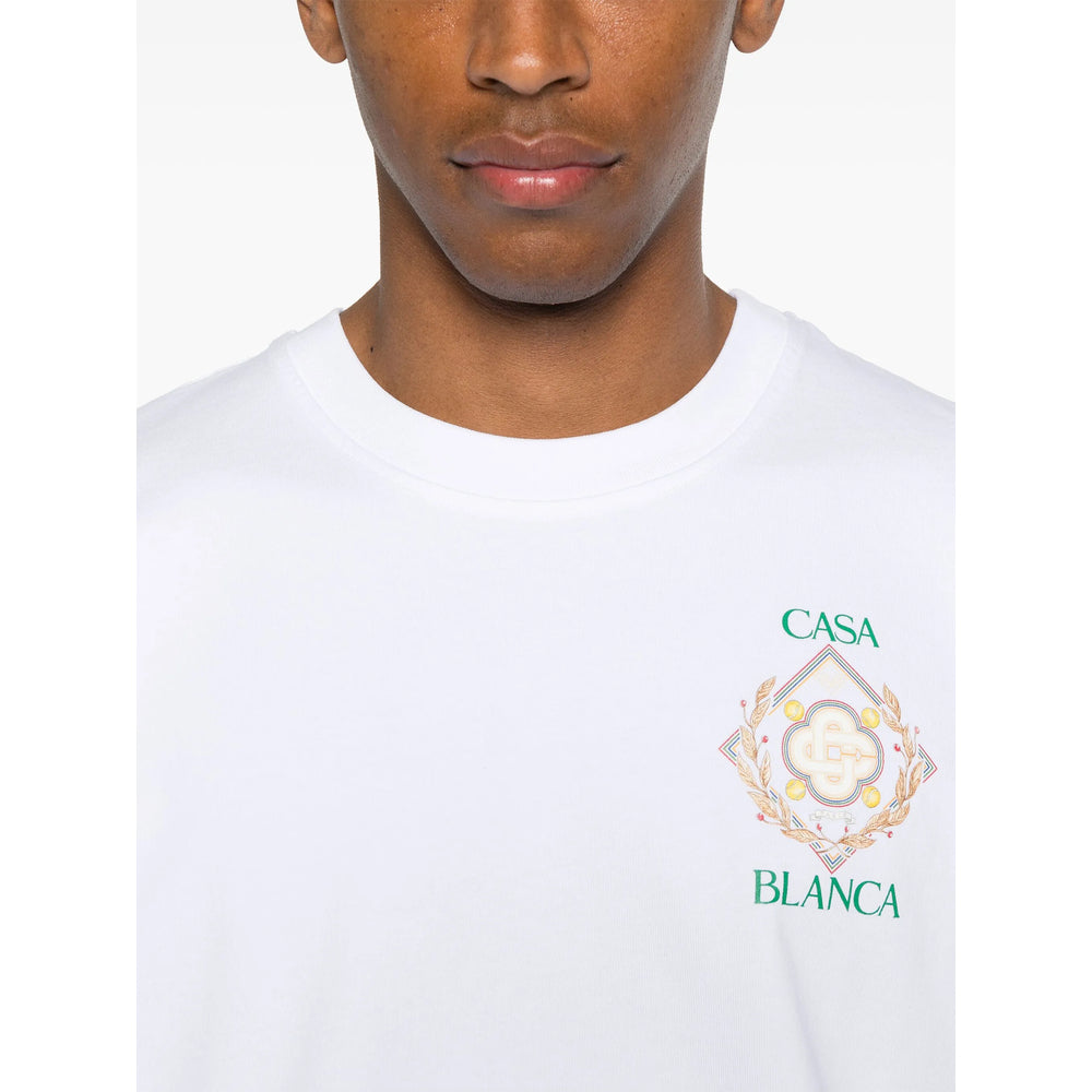 Casablanca T Shirts - White | Wanan Luxury