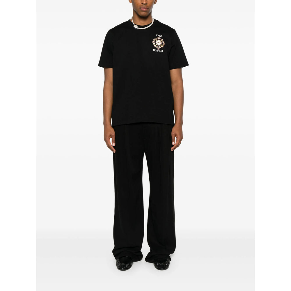 Casablanca T Shirts - Black | Wanan Luxury