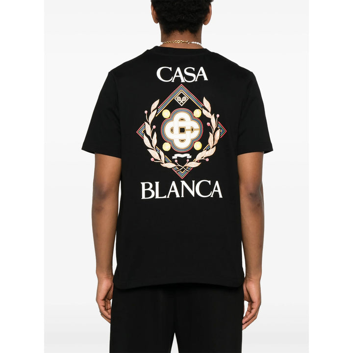 Casablanca T Shirts - Black | Wanan Luxury
