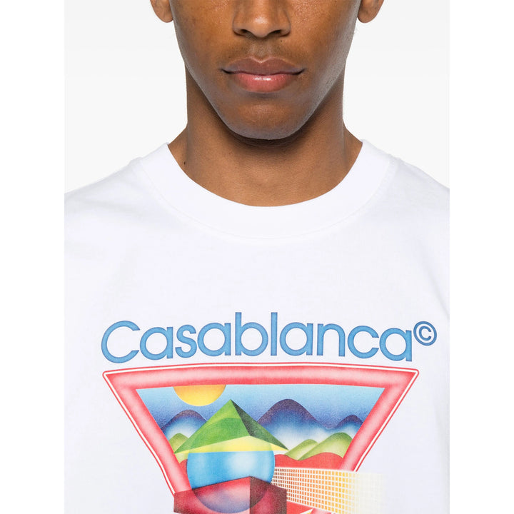 Casablanca T Shirts - White | Wanan Luxury