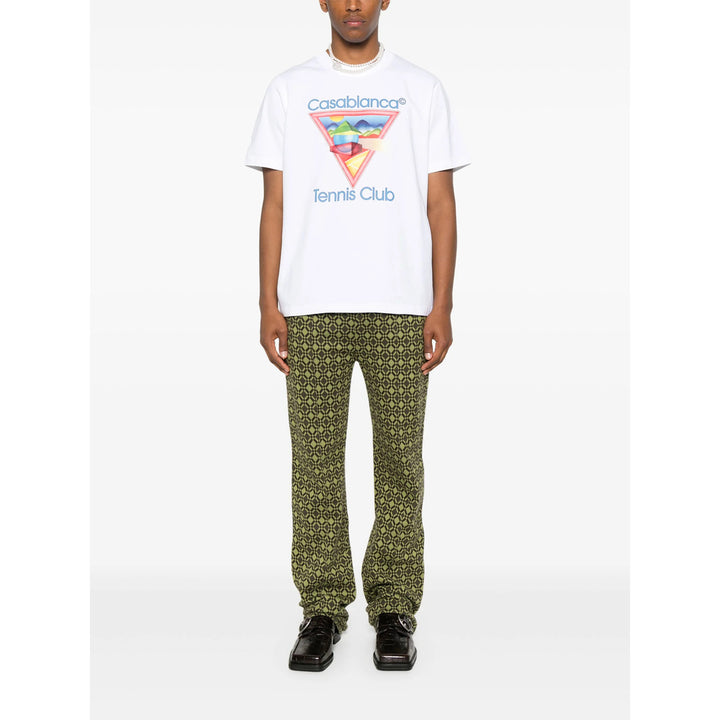 Casablanca T Shirts - White | Wanan Luxury