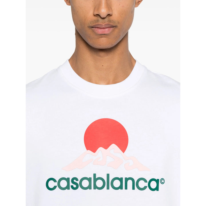 Casablanca T Shirts - White | Wanan Luxury