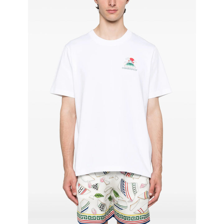 Casablanca T Shirts - White | Wanan Luxury