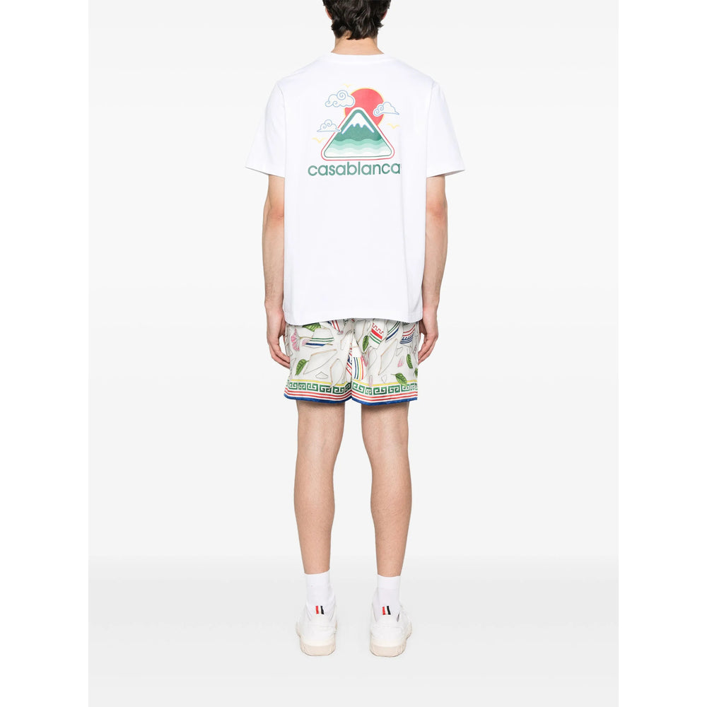 Casablanca T Shirts - White | Wanan Luxury