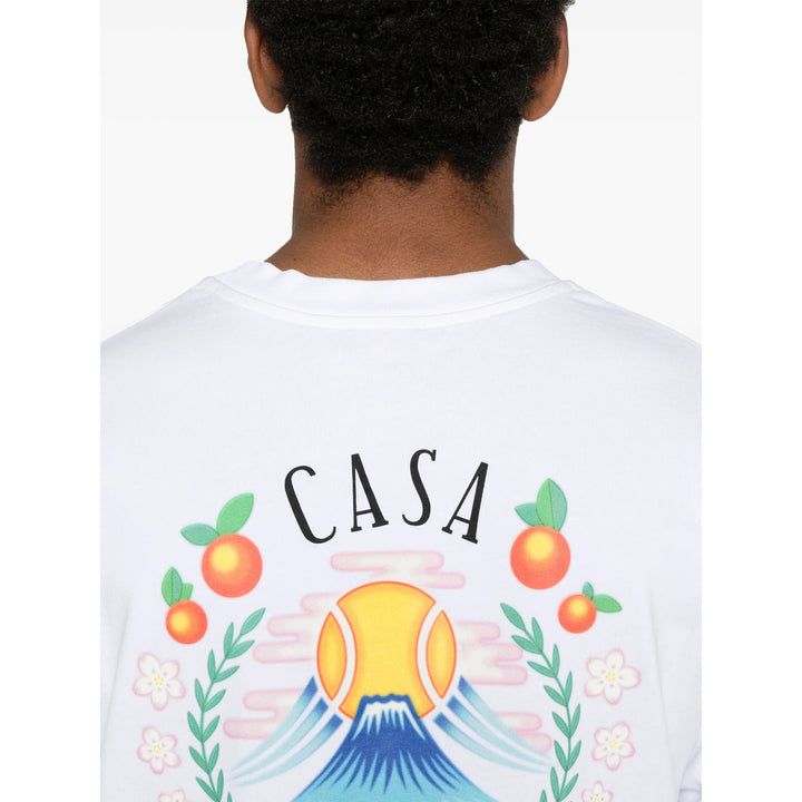 Casablanca T Shirts - White | Wanan Luxury