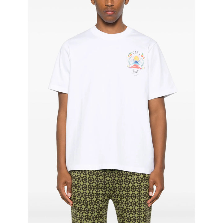 Casablanca T Shirts - White | Wanan Luxury