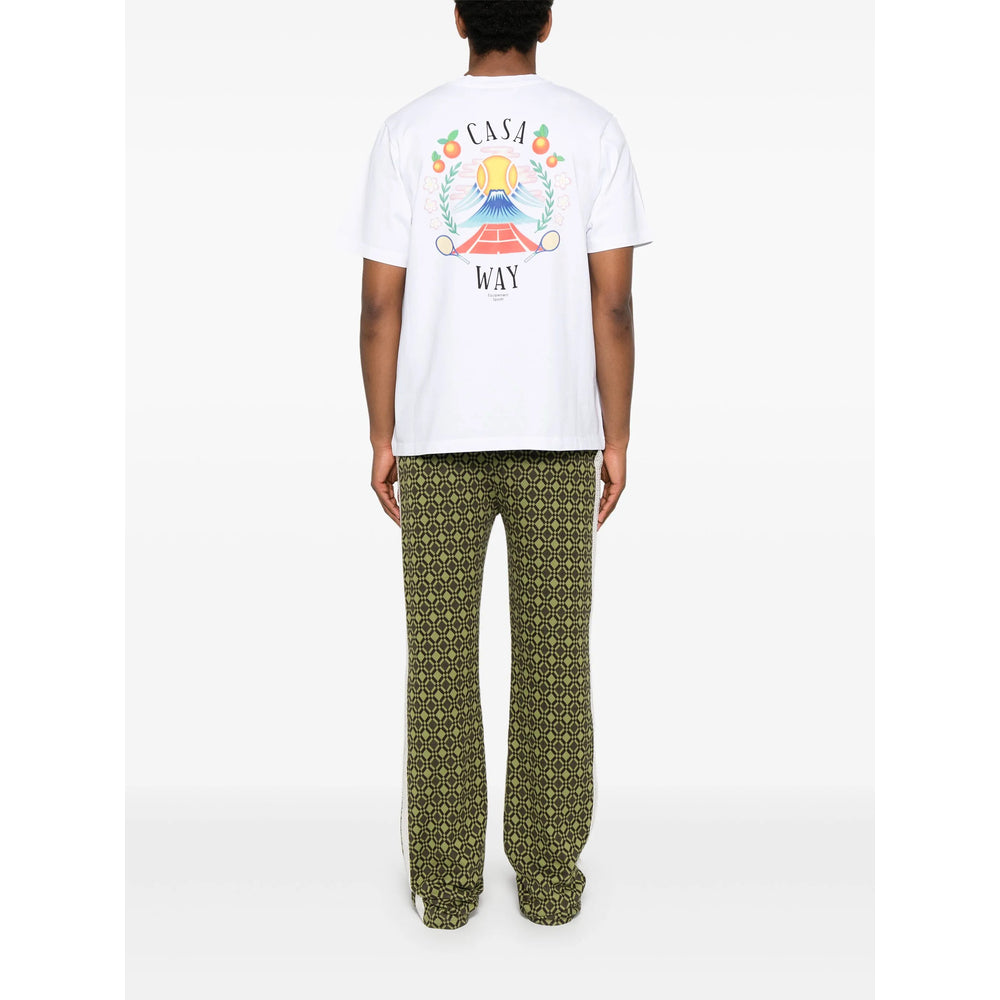 Casablanca T Shirts - White | Wanan Luxury