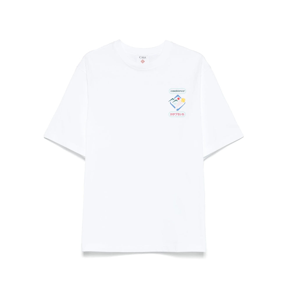 Casablanca T Shirts - White | Wanan Luxury