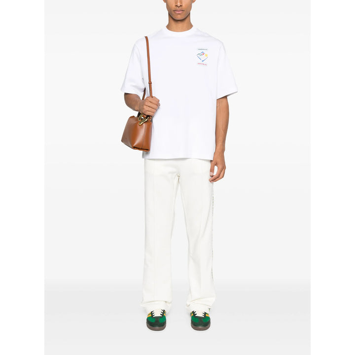 Casablanca T Shirts - White | Wanan Luxury
