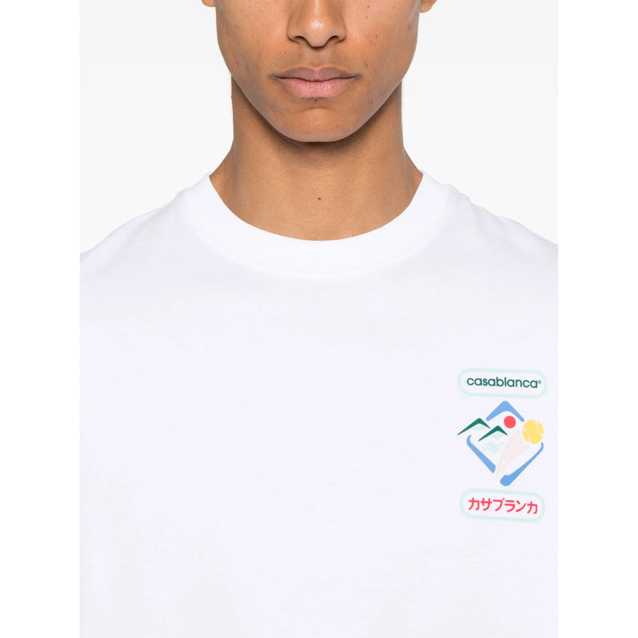 Casablanca T Shirts - White | Wanan Luxury