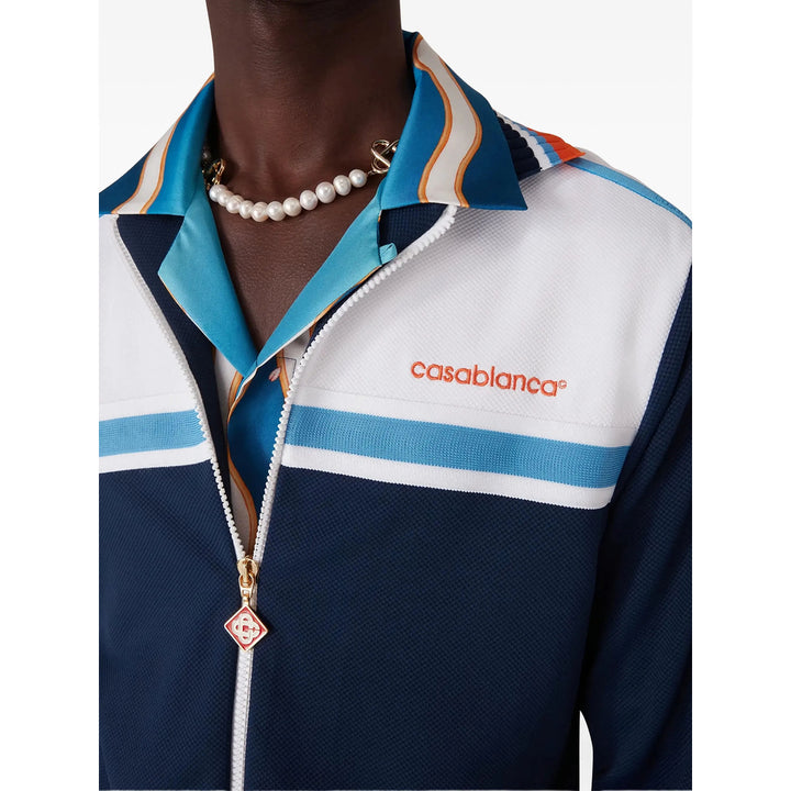 Casablanca Jackets - Blue, White | Wanan Luxury