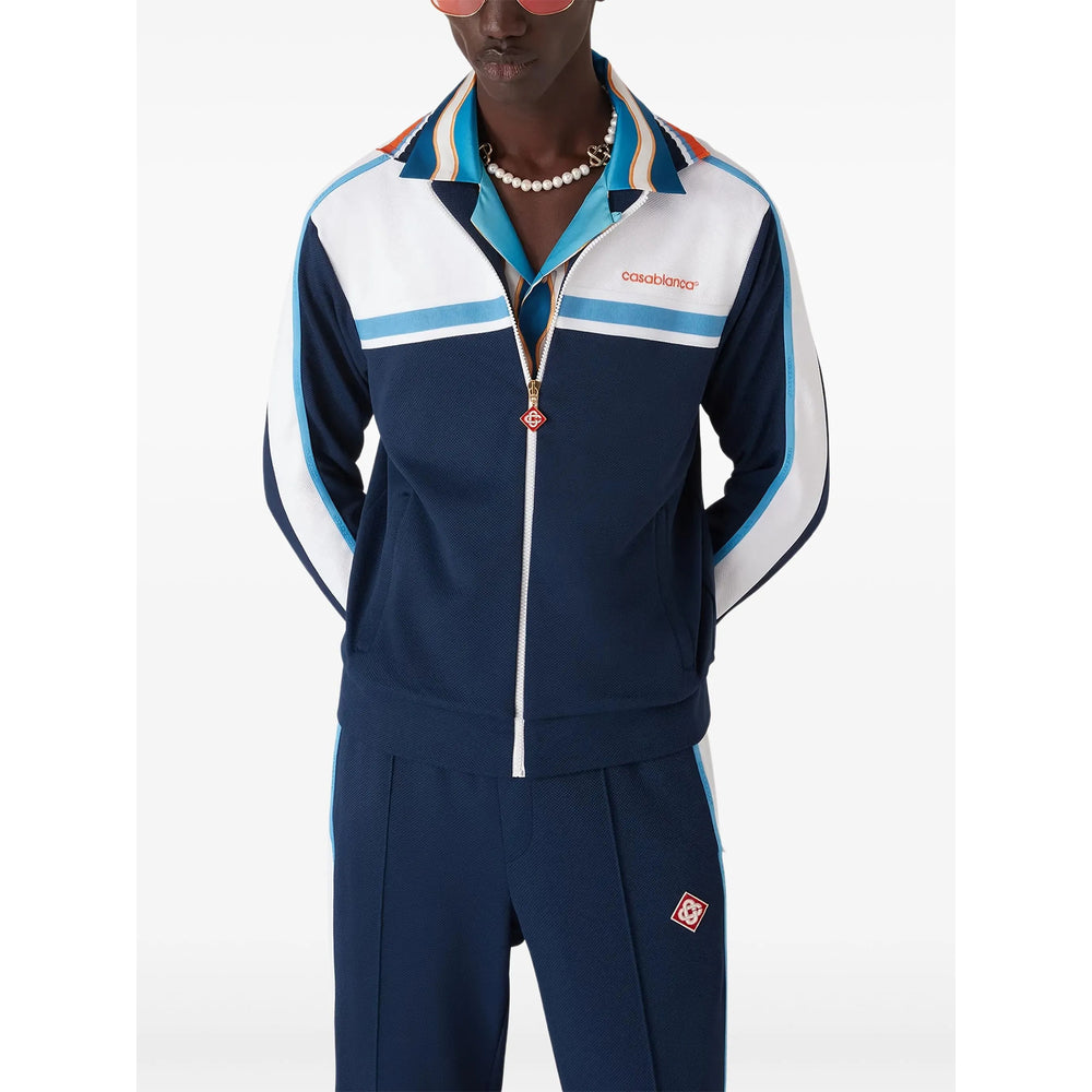 Casablanca Jackets - Blue, White | Wanan Luxury