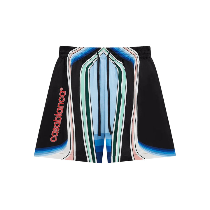 Casablanca Shorts - Black, Blue | Wanan Luxury