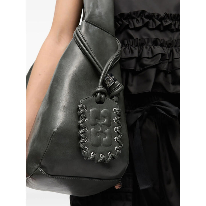 Ganni Shoulder Bags - Black | Wanan Luxury