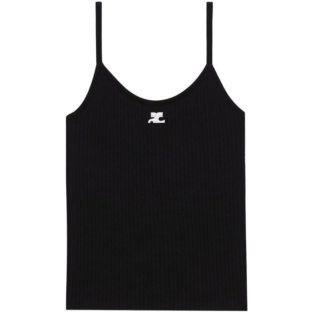 Courrèges Tops - Black | Wanan Luxury